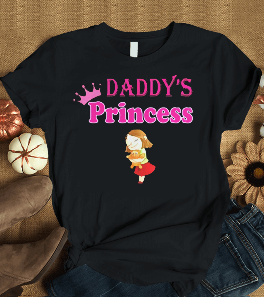 DADDY'S Princess Prinzessin Angel Des Niedlichen Vatis T-Shirt