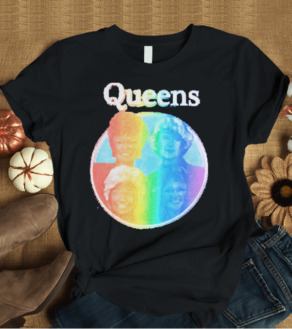 T-Shirt: The Golden Girls Rainbow Queens T-Shirt The Golden Girls Rainbow Queens T-Shirt