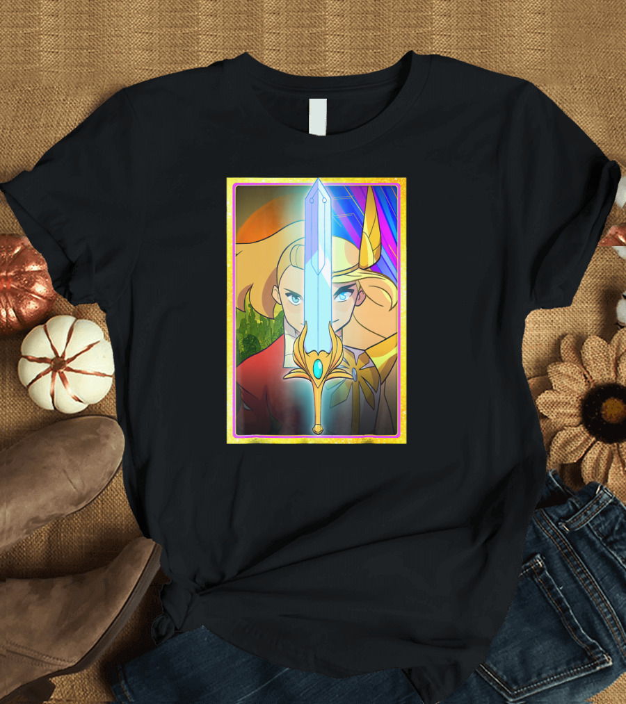 DreamWorks She Ra Adora Split Sword Transformation T-Shirt