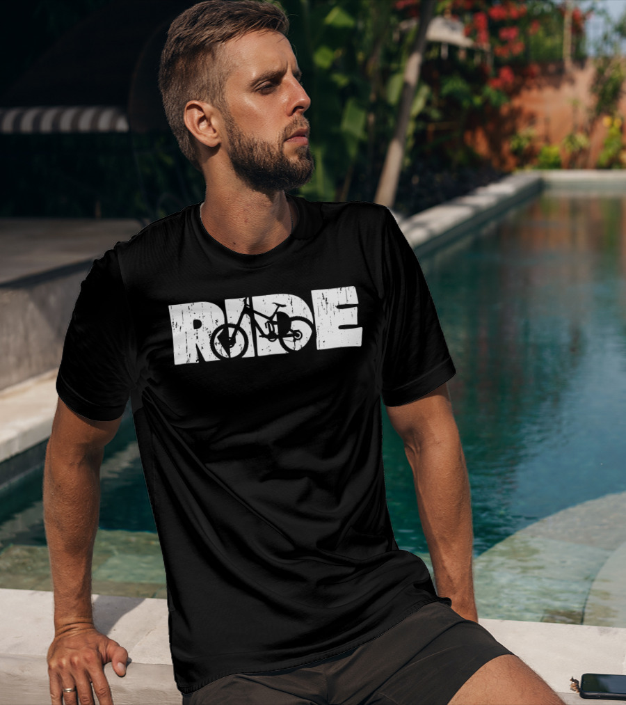 RIDE Your Mountain Bike MTB Adventure T-Shirt