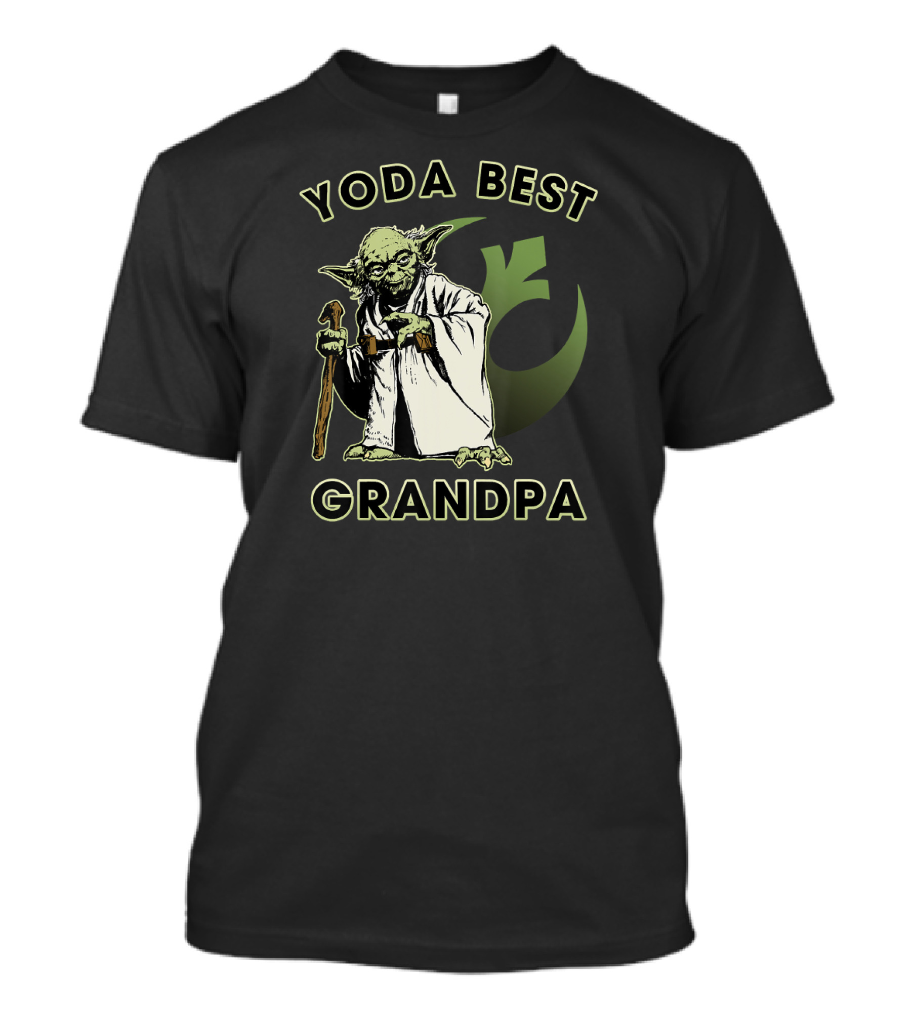 Star Wars Yoda Best Grandpa Rebel Alliance T-Shirt