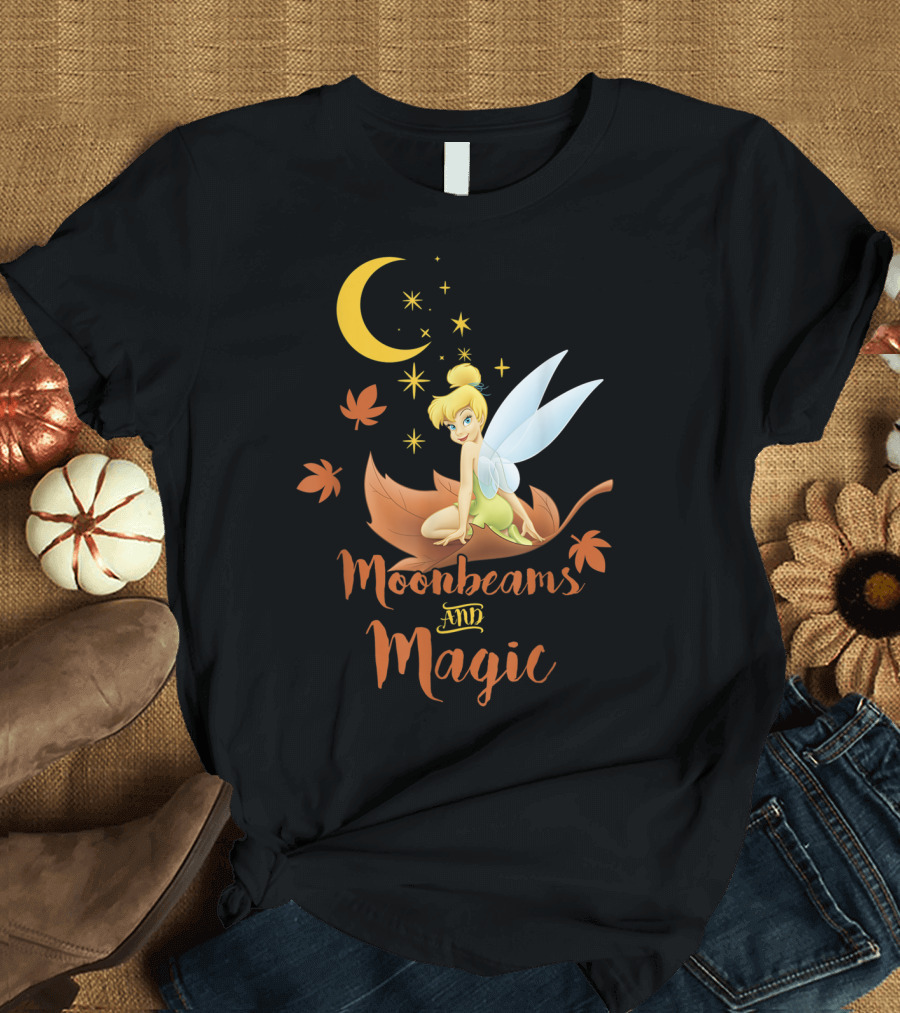 Disney Peter Pan Tinkerbell Moonbeams and Magic T-Shirt
