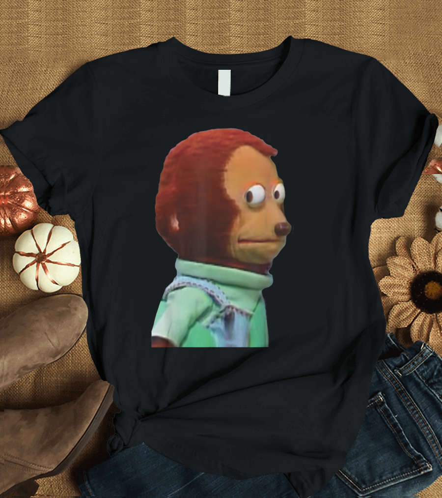 Solo Awkward Look Monkey Puppet Meme Expression T-Shirt