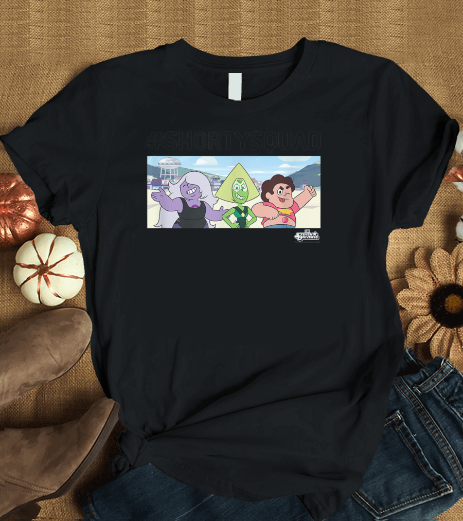 ShortySquad Steven Universe Characters Scene T-Shirt