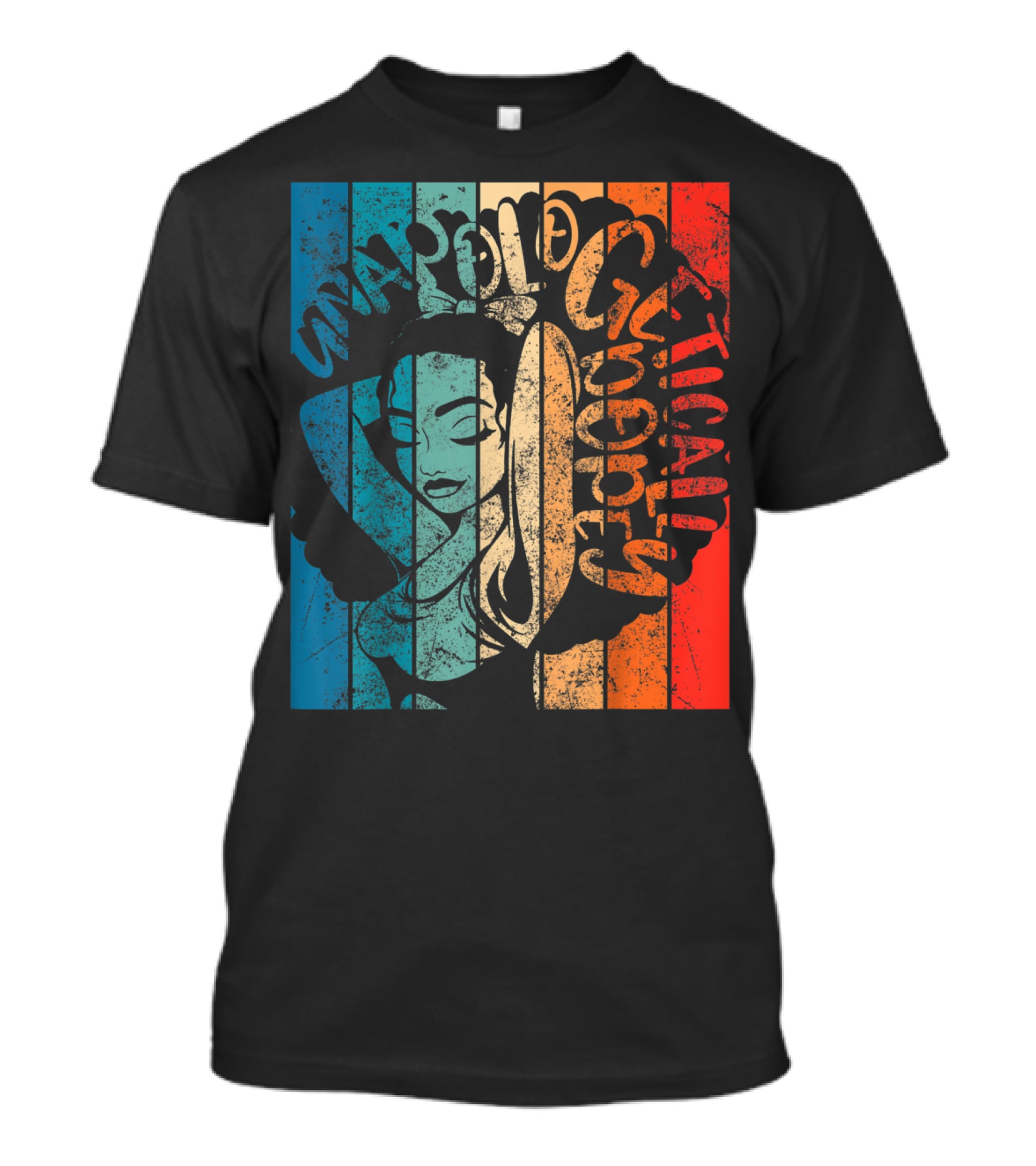 Unapologetically Dope Afro Black Women African T-Shirt