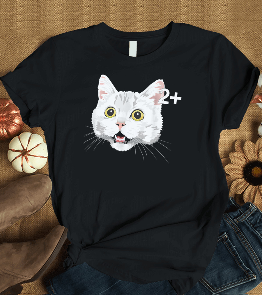 Cat Cation Cute Funny Science 2+ T-Shirt