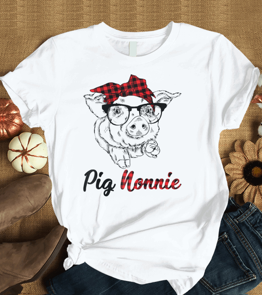 Pig Nonnie Piggy T-Shirt