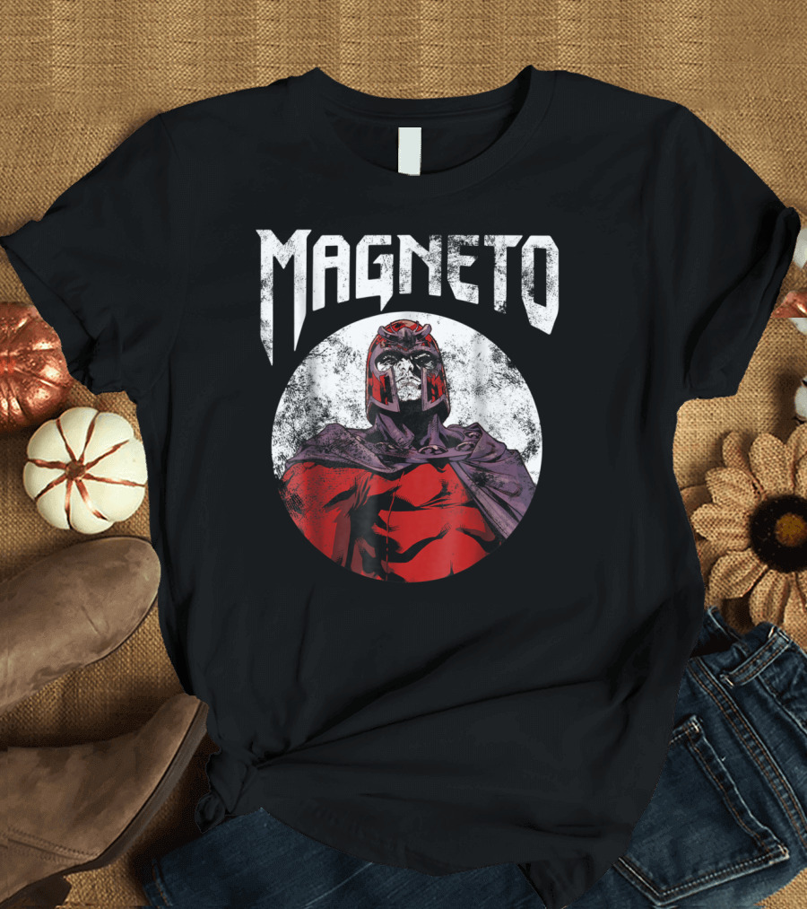Marvel Xmen Magneto Classic Rock Band T-Shirt