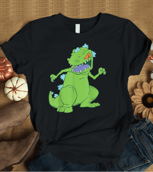 T-Shirt: Nickelodeon Classic Rugrats Reptar Dinosaur Roar T-Shirt Nickelodeon Classic Rugrats Reptar Dinosaur Roar T-Shirt
