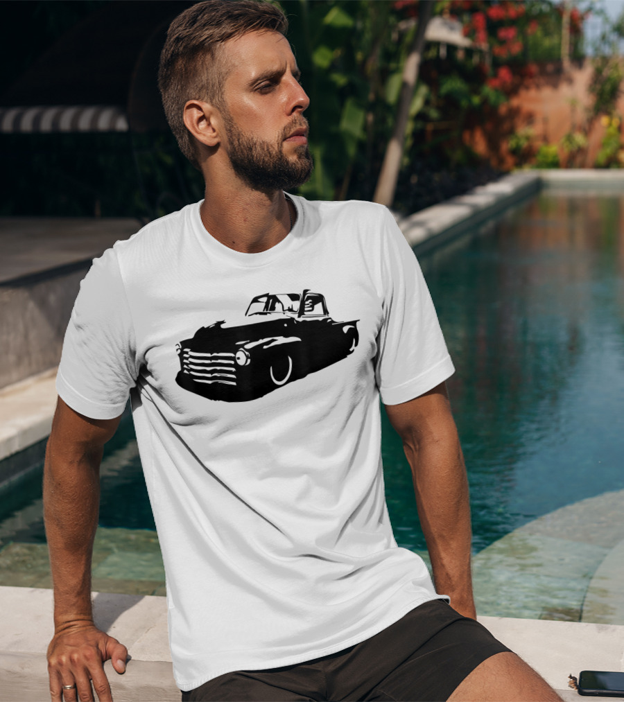 Rat Rod Hot Rod 4754 Classic Truck Vintage Car T-Shirt