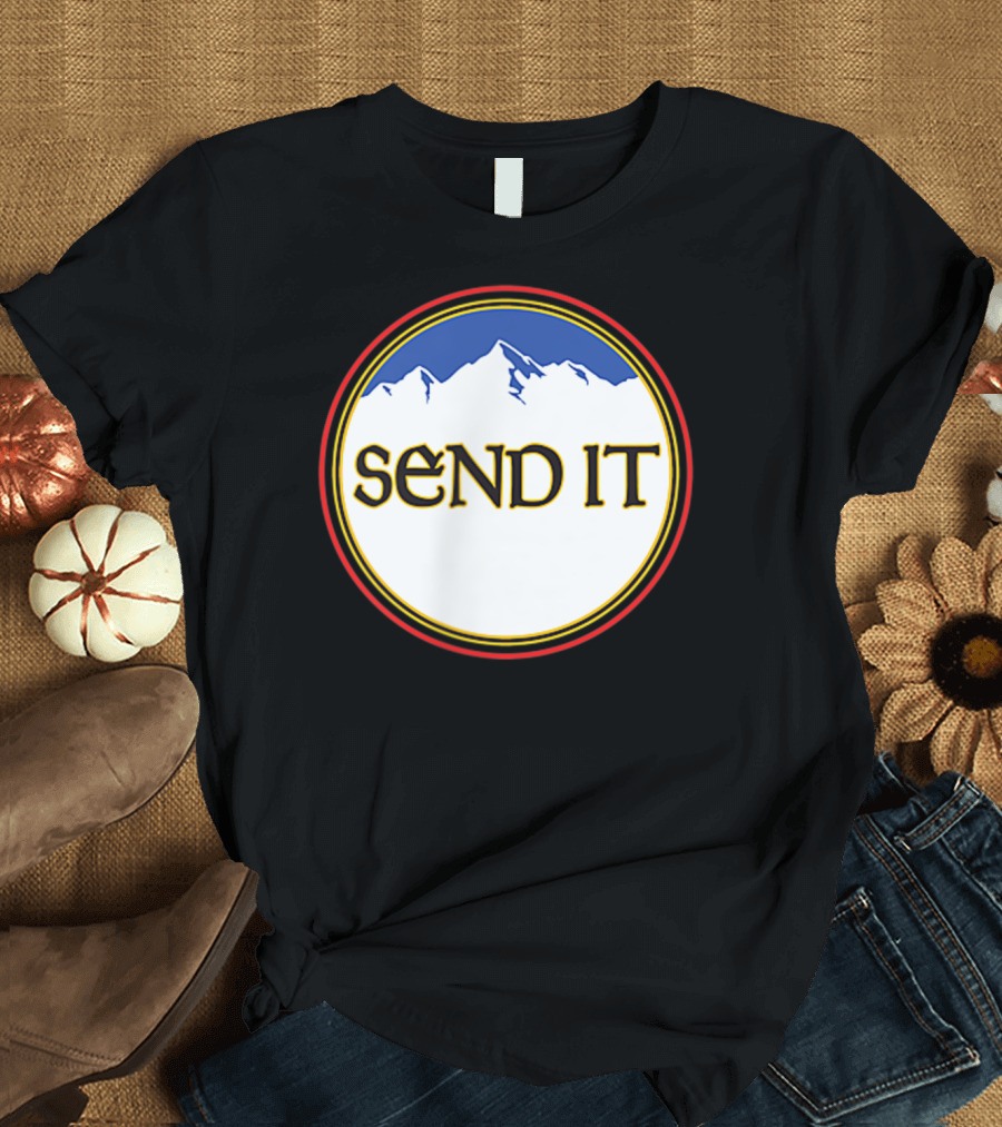 Send It Natty Mountains Party T-Shirt