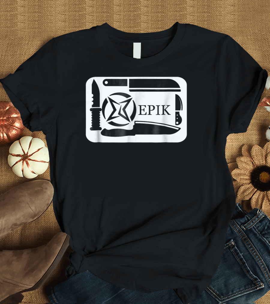 EPIK Bladeworks Bladesmith Knife Ferrier Star Emblem T-Shirt