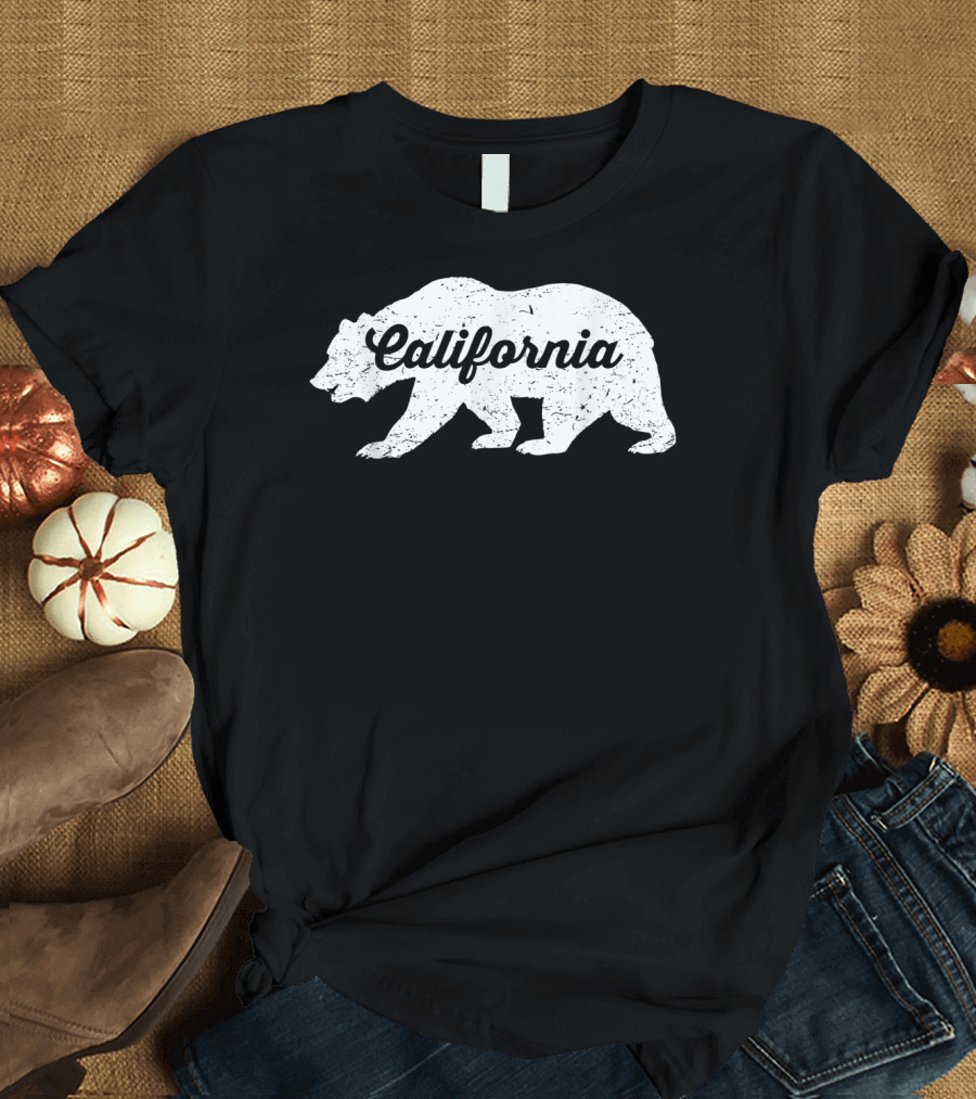 California Vintage Bear T-Shirt