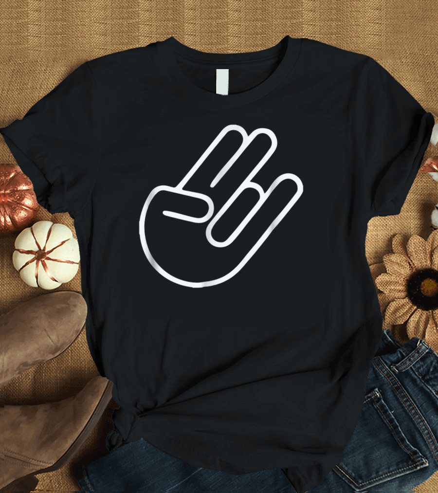 Shocker Hand Gesture Graphic Funny Humor T-Shirt
