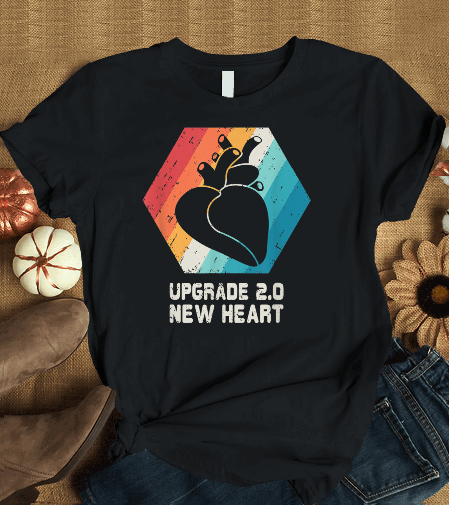 Upgrade 2.0 New Heart Transplant Organ Recipient Survivor T-Shirt