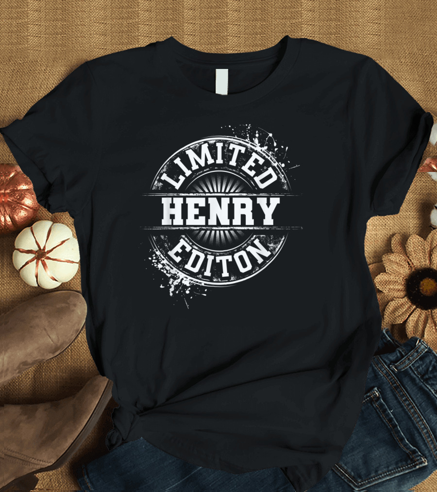 Henry Funny Personalized Name T-Shirt
