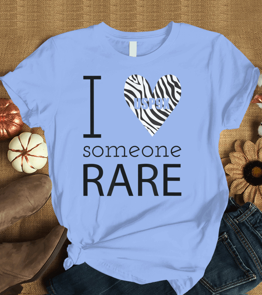 I Love Zebra Heart Someone Rare USP9X T-Shirt
