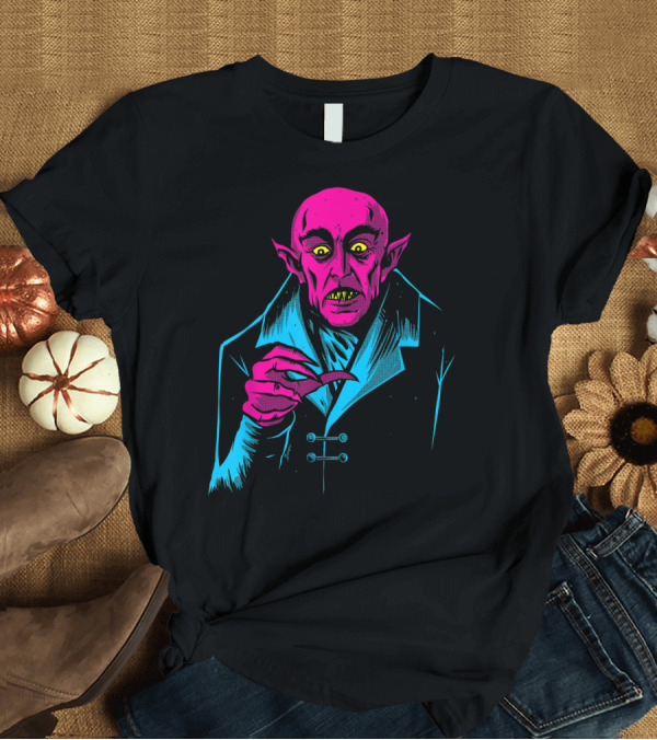 T-Shirt: Nosferatu Vampire Classic Horror Halloween T-Shirt Nosferatu Vampire Classic Horror Halloween T-Shirt