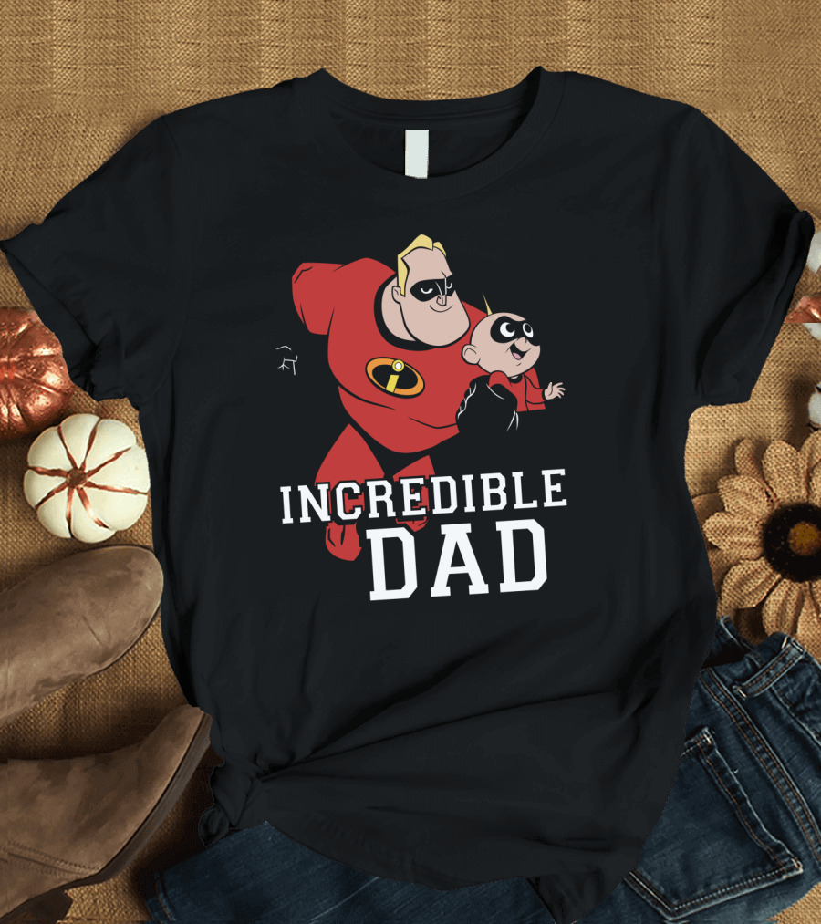 Incredibles 2 Incredible Dad Pixar Jack Jack Image T-Shirt