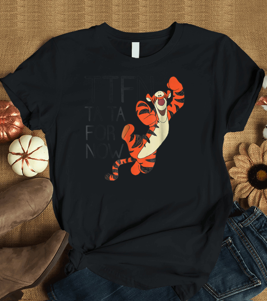 Disney Winnie the Pooh Tigger TTFN Ta Ta for Now T-Shirt