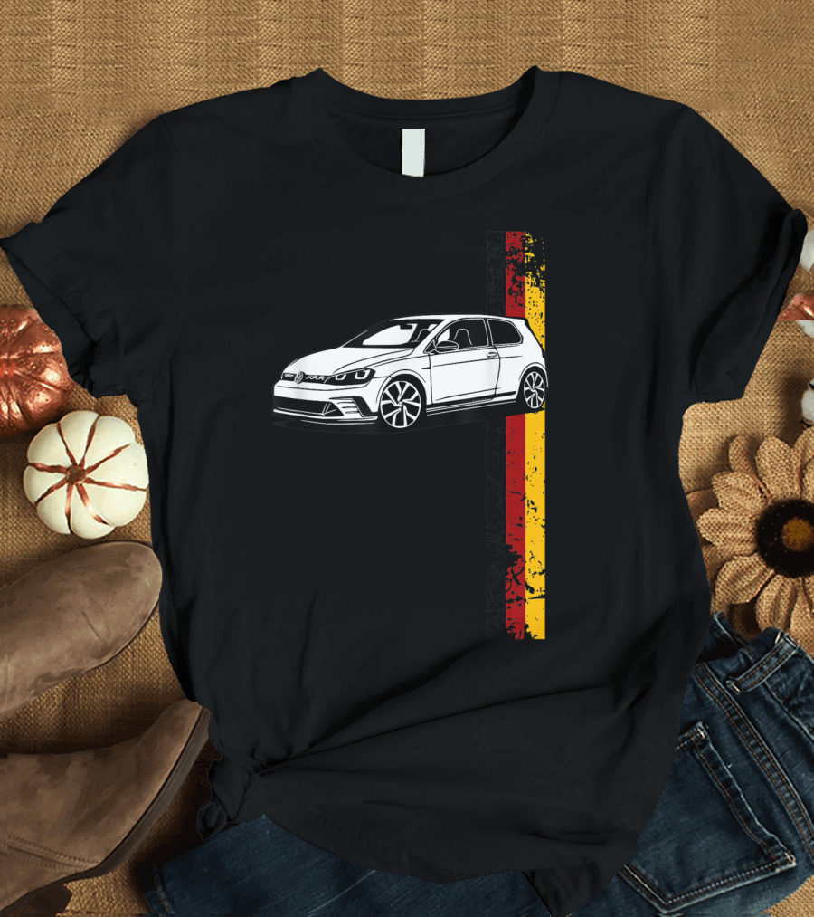 R Gt I German Car Germany Sport Racing Tuning Automotive Enthusiast T-Shirt