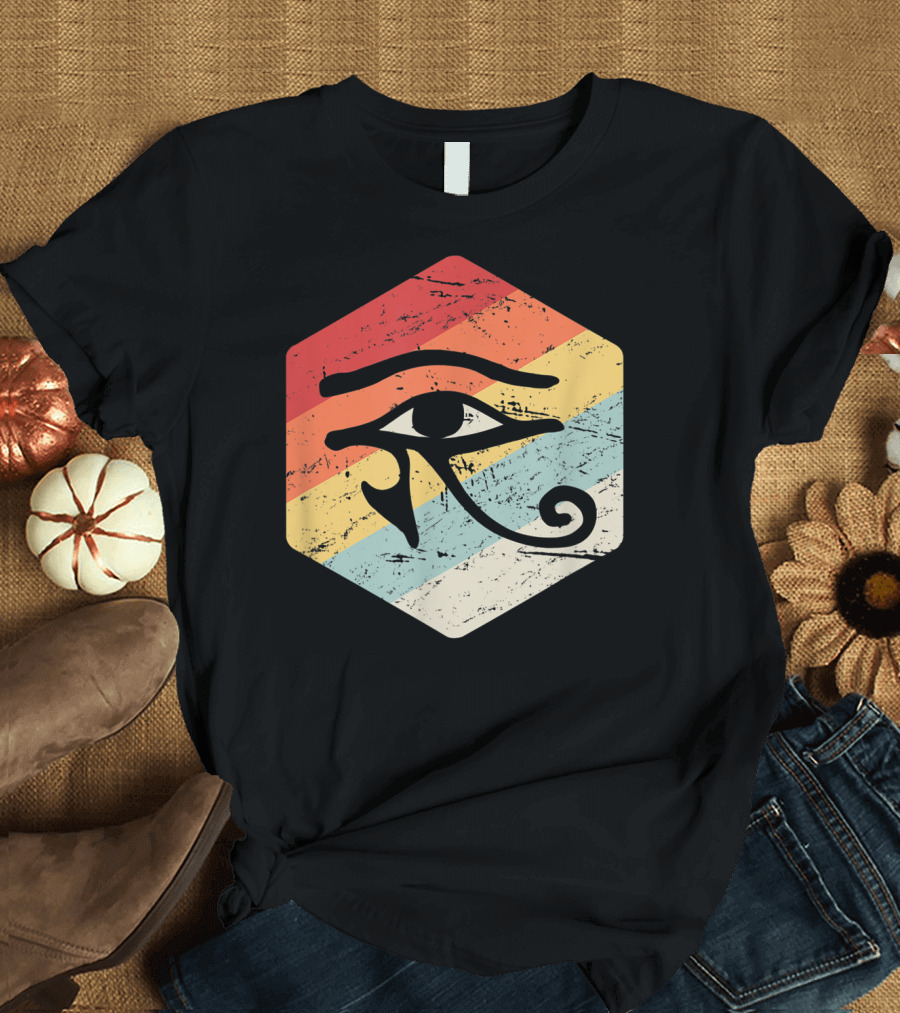 Eye of Horus Retro Vintage Occult Egyptian T-Shirt
