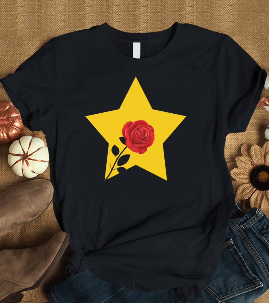 Why Merchandise We Don't Star and Red Rose Fans T-Shirt