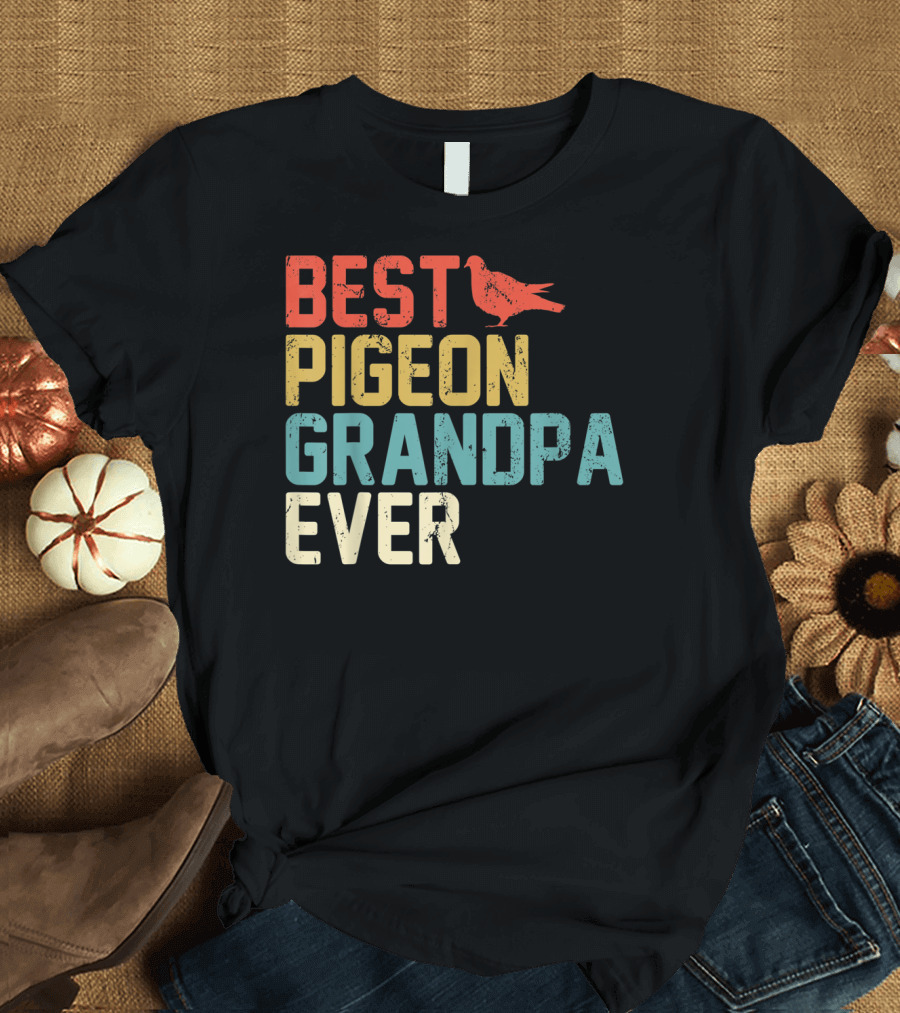 Best Pigeon Grandpa Ever T-Shirt