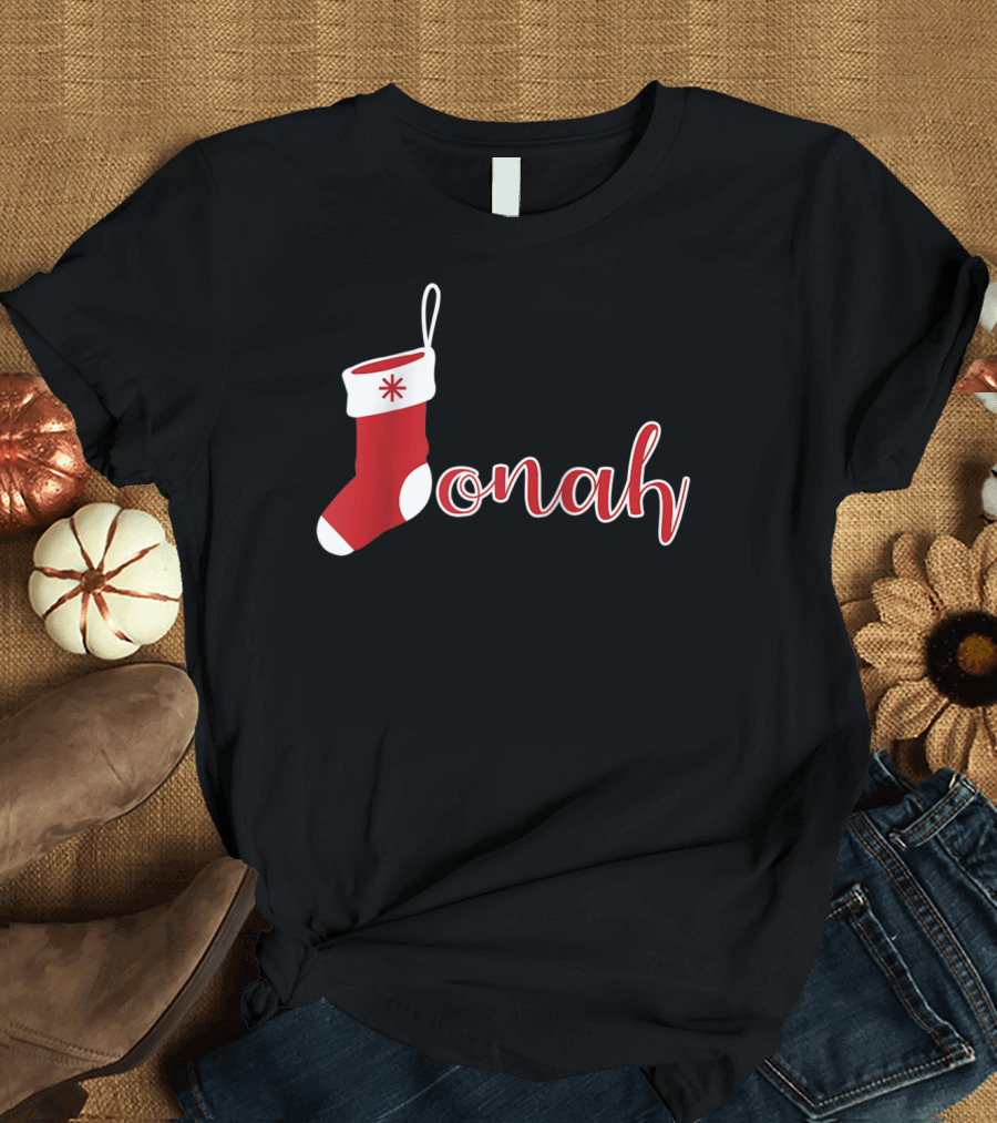 Jonah Christmas Stocking Festive T-Shirt