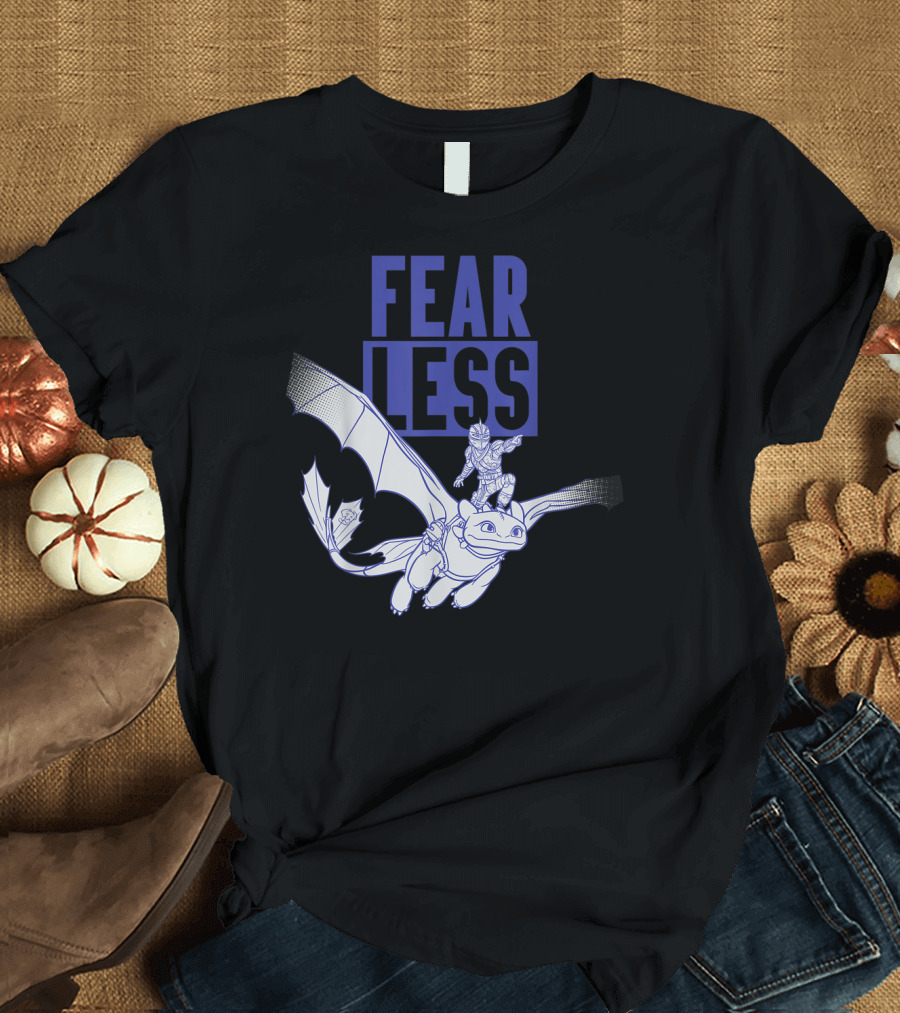 Fearless How To Train Your Dragon 3 Hidden World T-Shirt