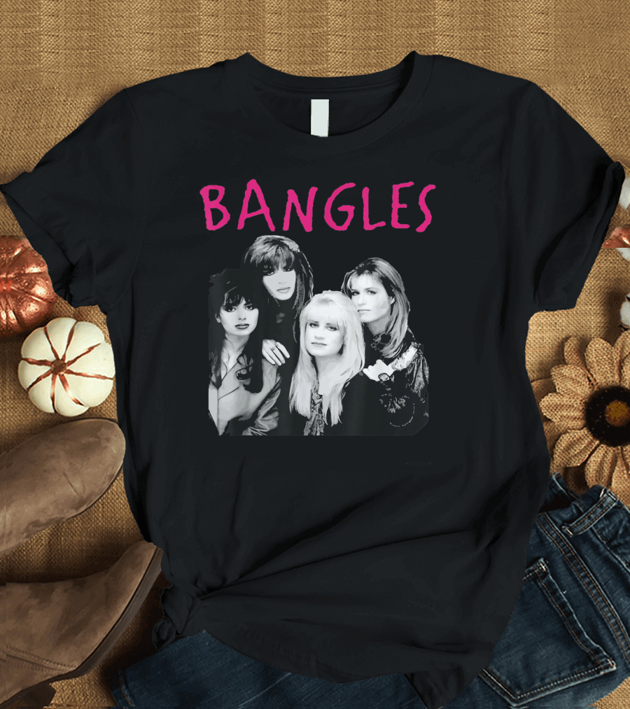 Bangles Band Iconic Pop Rock Group Members T-Shirt