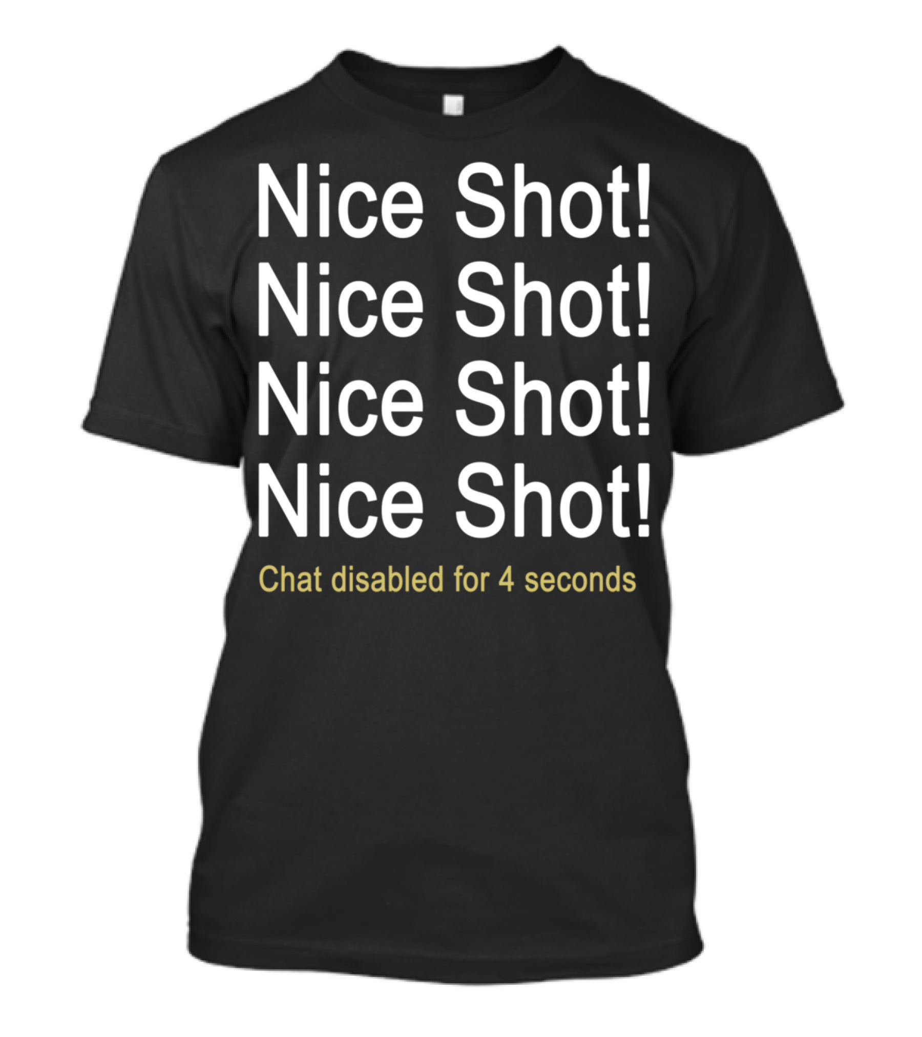 Nice Shot Nice Shot Chat Disabled Rocket Soccer Classic T-Shirt