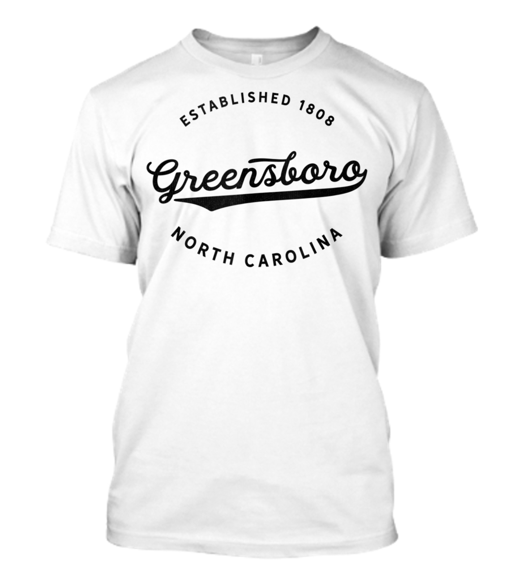 Established 1808 Greensboro North Carolina Vintage Classic T-Shirt