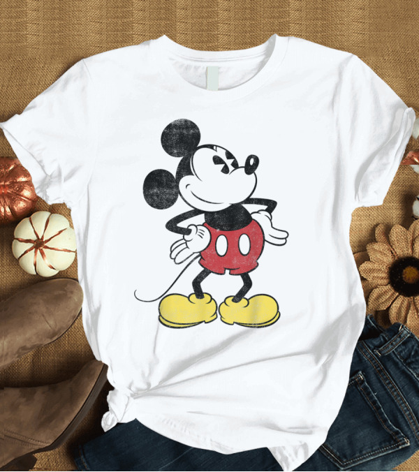 T-Shirt: Classic Disney Mickey Mouse T-Shirt Classic Disney Mickey Mouse T-Shirt