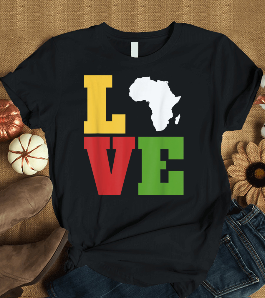 LOVE Africa Afrocentric African T-Shirt