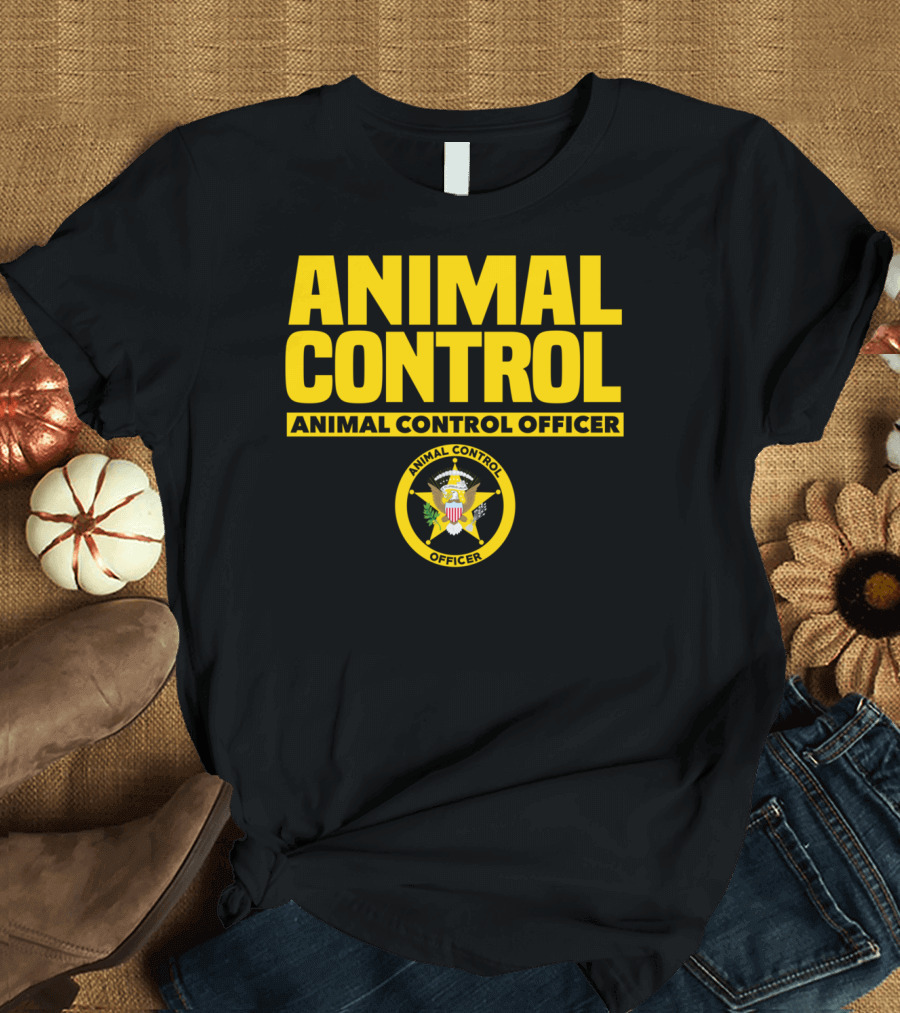 Animal Control Officer Public Safety Badge Seal T-Shirt