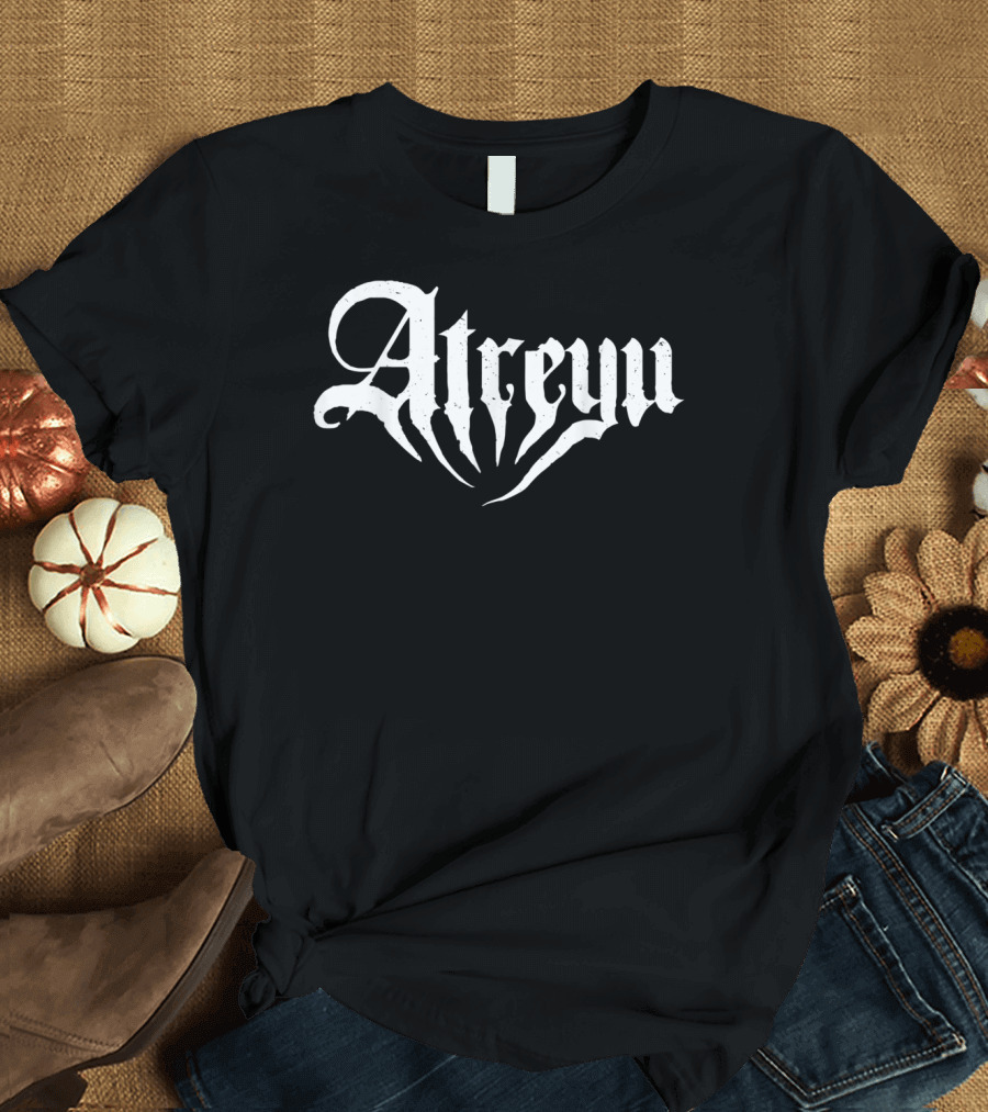 Atreyu Band Logo Gothic T-Shirt