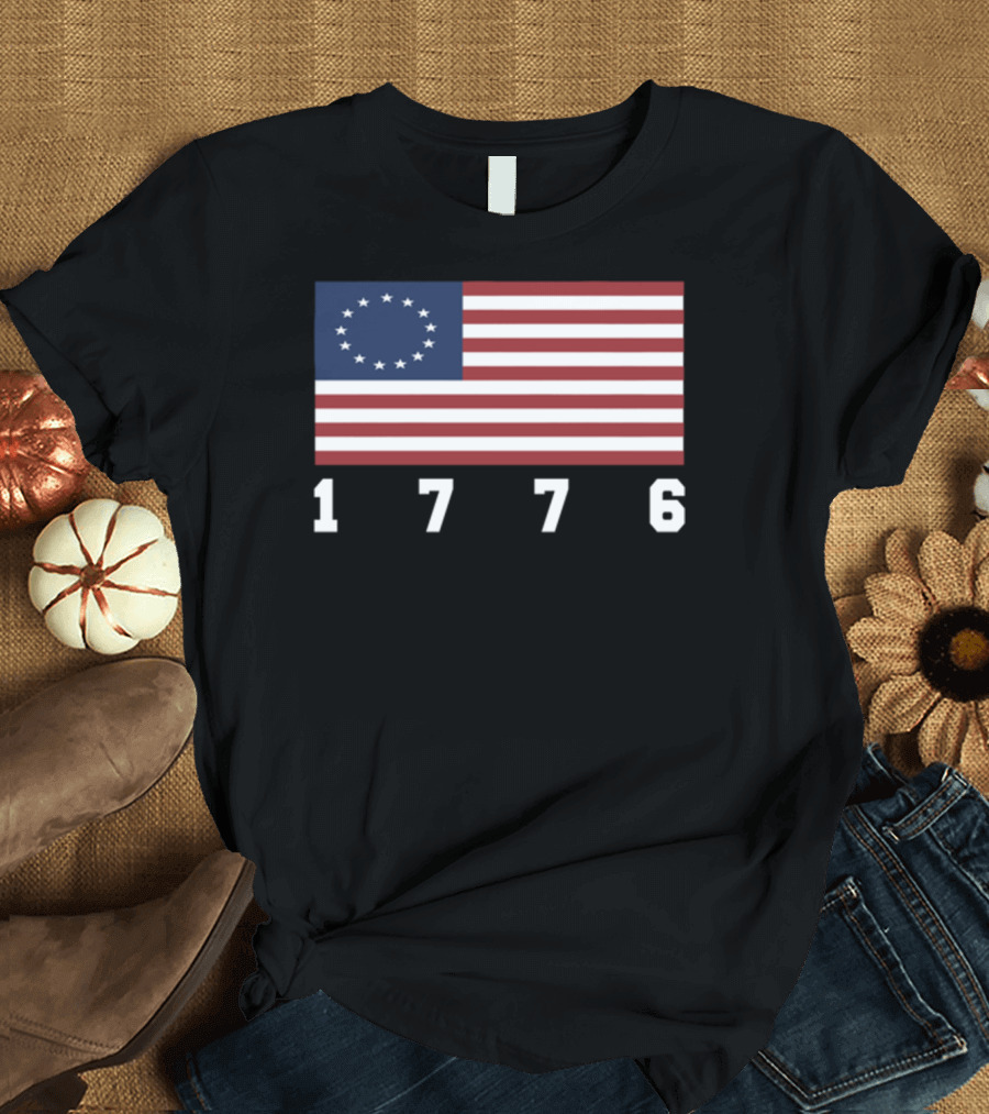 American Patriots 1776 Betsy Ross Flag T-Shirt