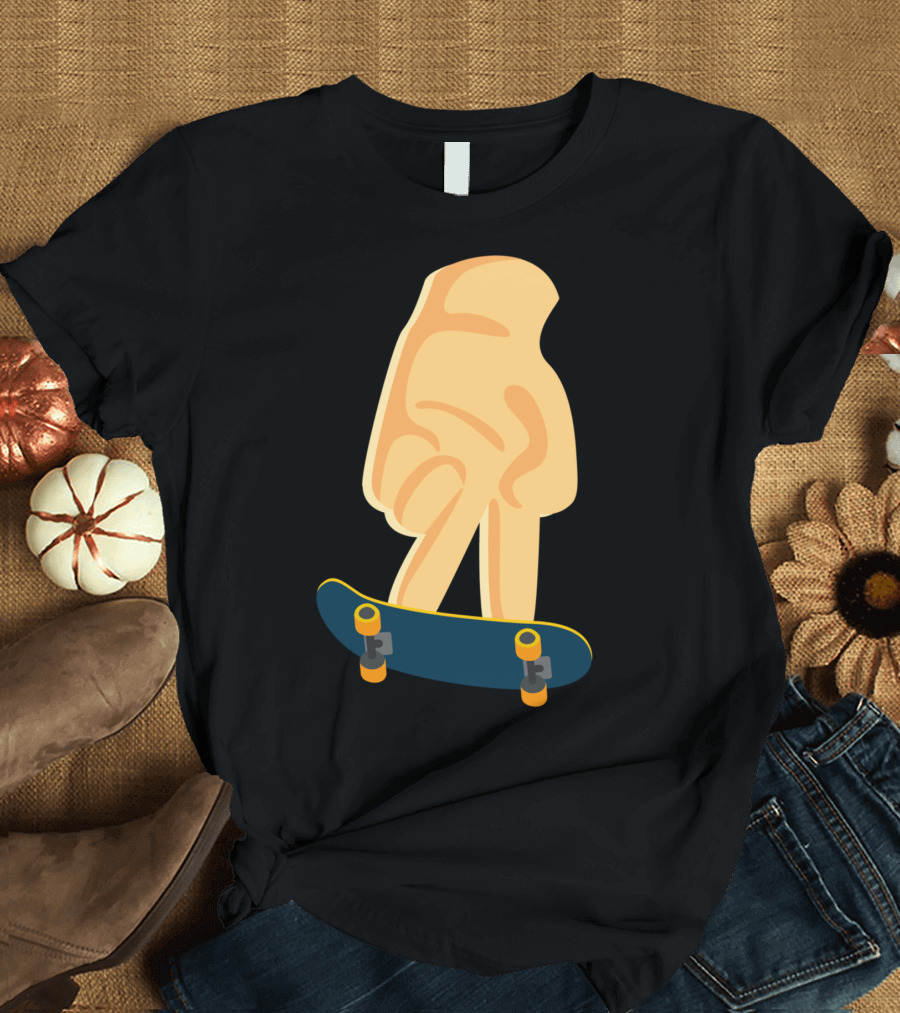 Fingerboard Skateboard Finger Skating Skateboard Board T-Shirt