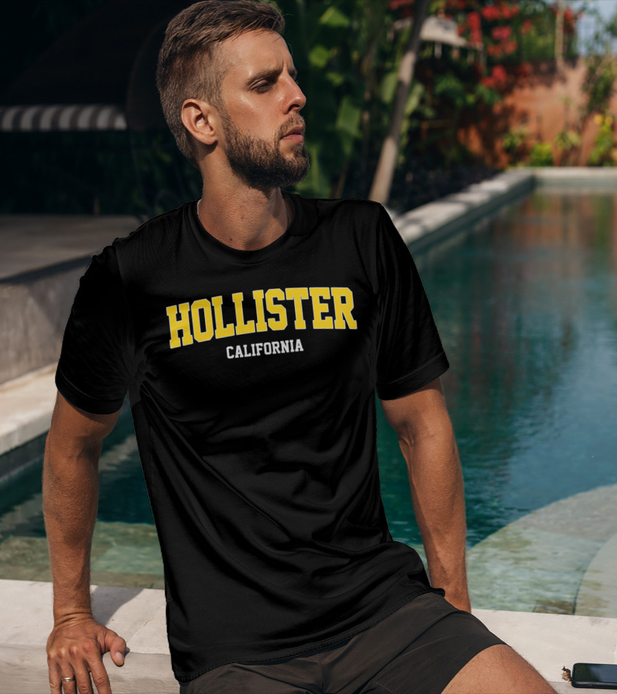 Hollister California Varsity College T-Shirt