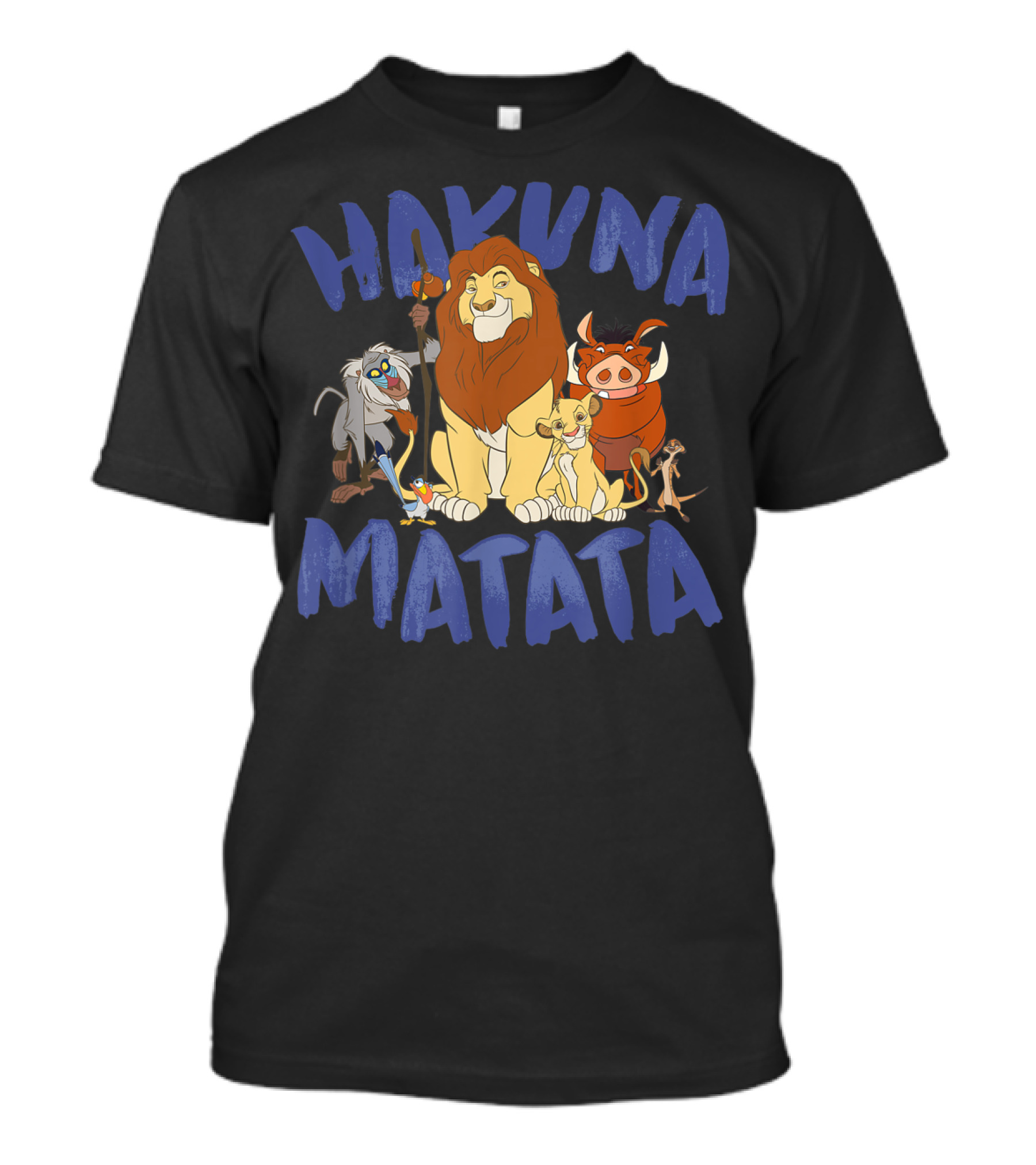 Lion King Hakuna Matata Rafiki Simba Timon Pumbaa Group Disney Classic T-Shirt