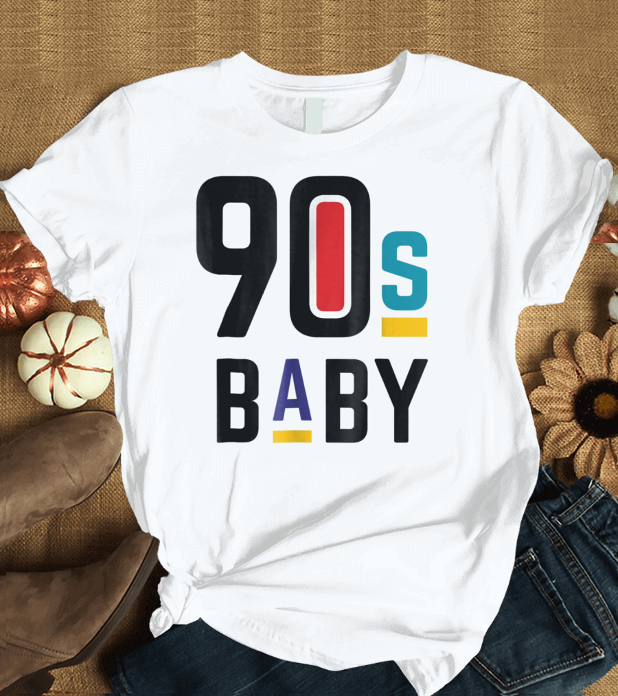 90s Baby Born in The 90s Retro Party Vibe T-Shirt