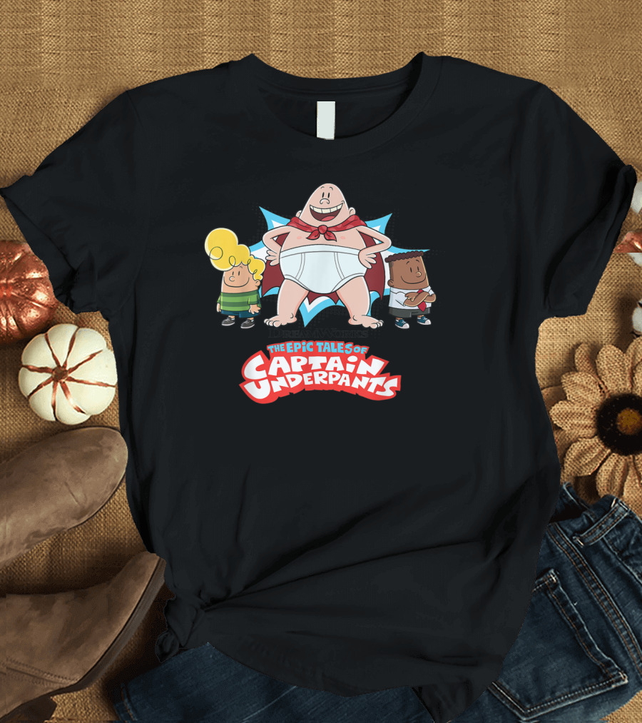 DreamWorks The Epic Tales of Captain Underpants T-Shirt