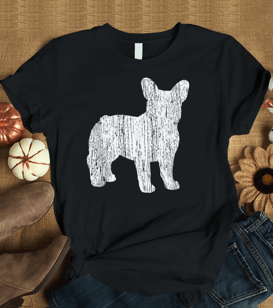 French Bulldog Frenchie Vintage Dog T-Shirt