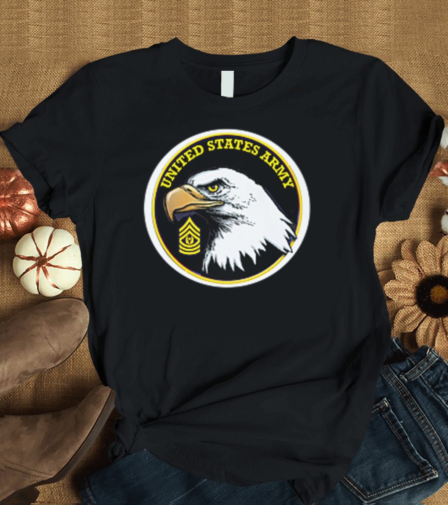 United States Army Command Sergeant Major Eagle T-Shirt