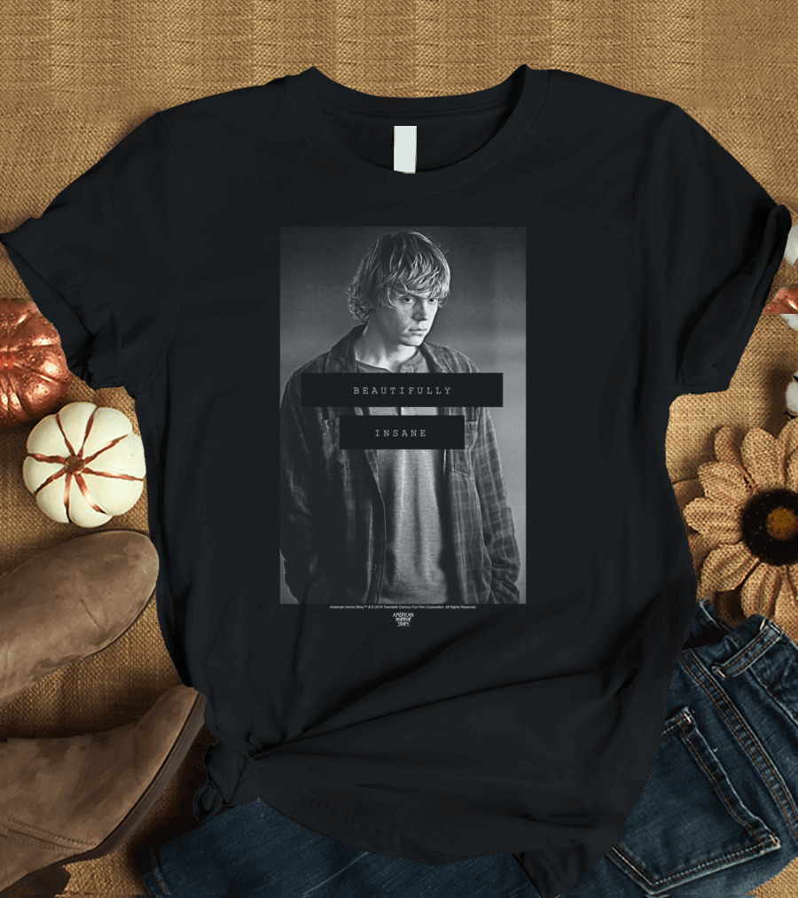 American Horror Story Beautifully Insane Evan Peters Character T-Shirt