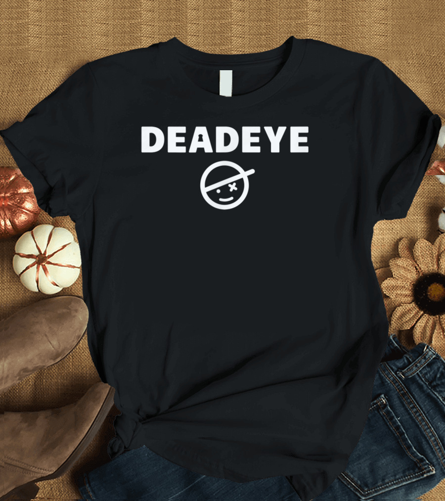 DEADEYE Smiley Face With Eyepatch T-Shirt