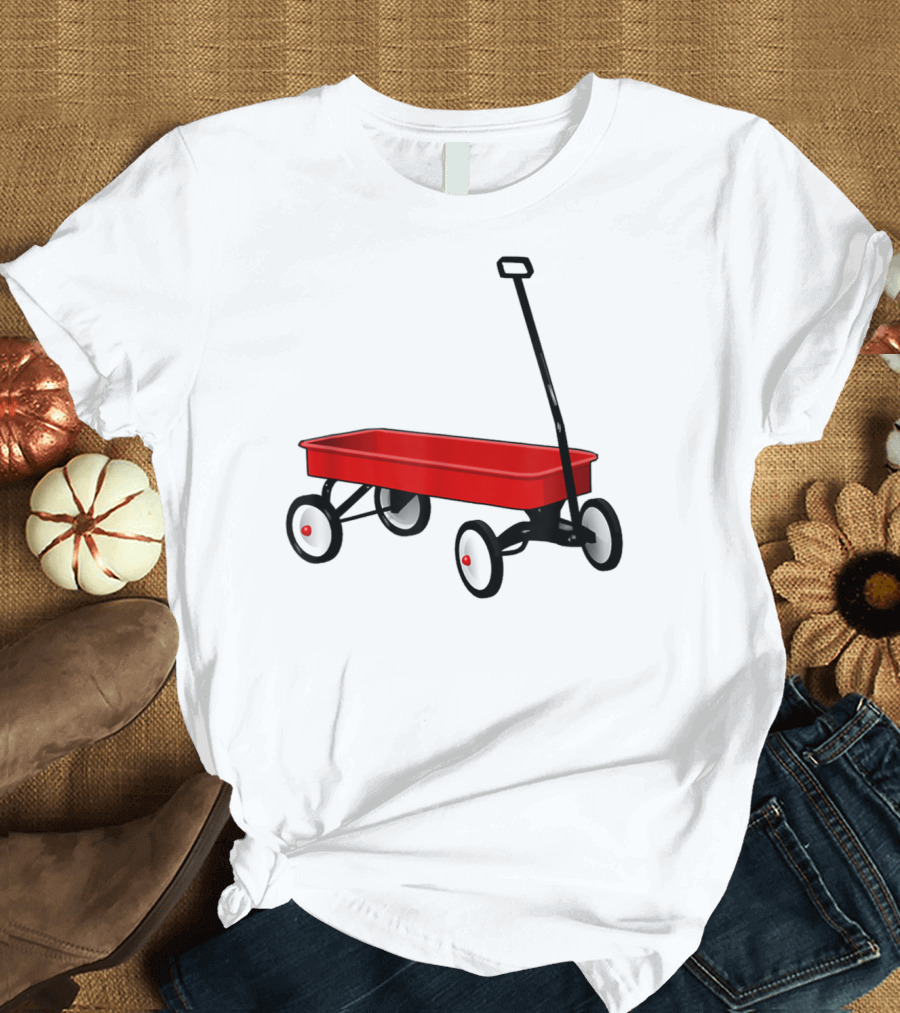 Classic Vintage Red Wagon Children's Toy Iconic T-Shirt