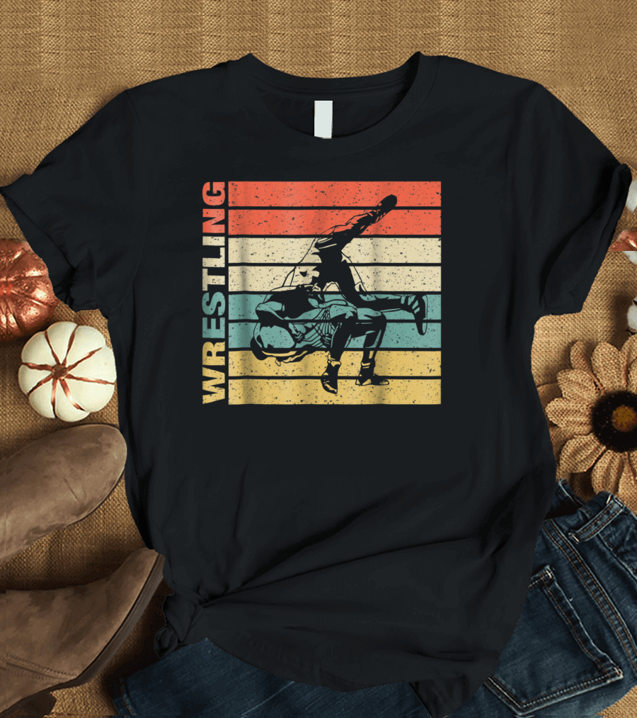 Cool Classic Wrestling Retro Birthday T-Shirt