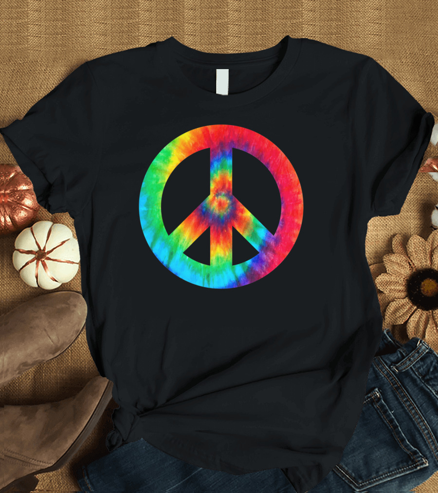 Cool Tie Dye Peace T-Shirt